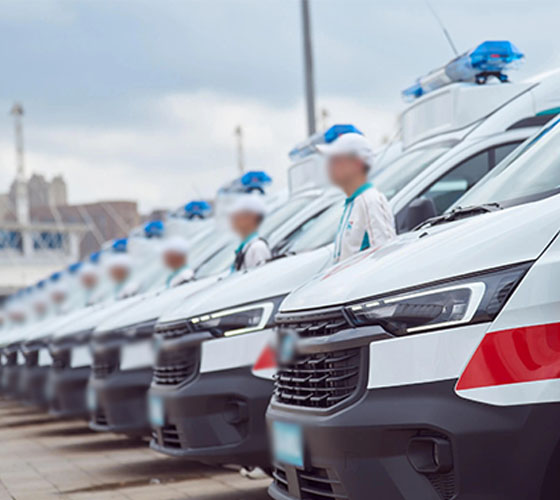 金寨县服务车队展示